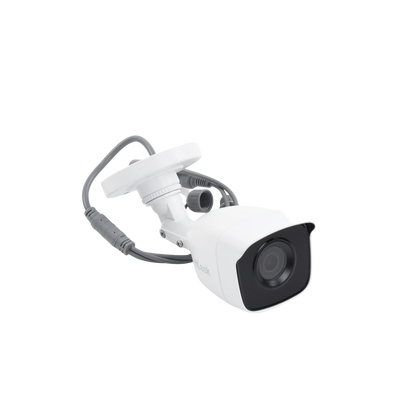 Bala TURBOHD 2 Megapíxel (1080p) / Gran Angular 106° / Lente 2.8 mm / Audio por Coaxitron / 30 mts IR EXIR / Exterior IP66 / 4 Tecnologías / dWDR