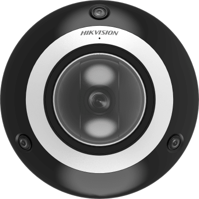 Mini Domo PanoVu 4 Megapixel / 1 PTZ 4X Zoom + 3 Lentes Panorámicos 360° / H.265 / 10 mts IR / Uso en Interior / PoE+ / dWDR / Micro SD