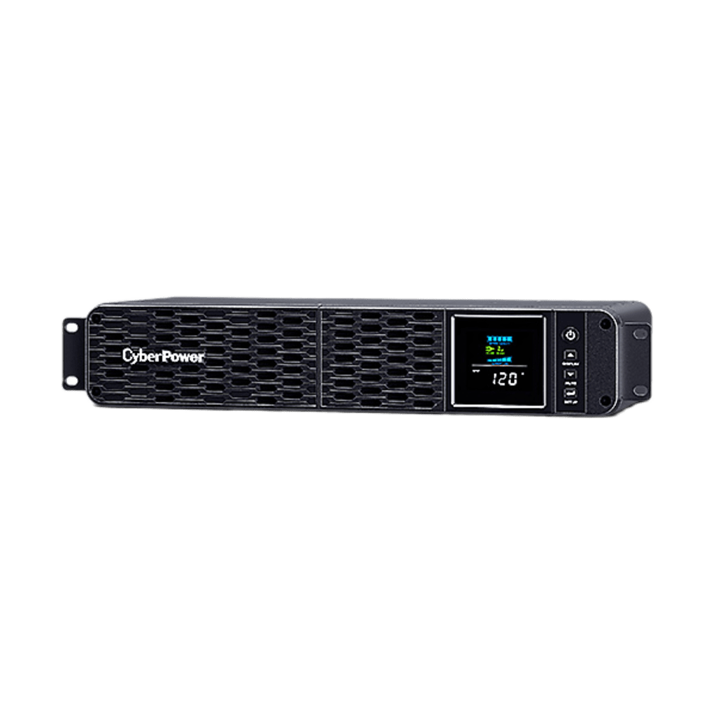 UPS de 1500 VA/1000 W, Topología Línea Interactiva, Entrada 120 Vca NEMA 5-15P, Onda Senoidal Pura, Torre o Rack 2 UR, Con 8 Tomas NEMA 5-15R