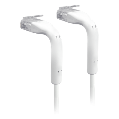 Cable Patch Cat6 / Ultra Delgado 3mm / 1 Metro (3.28 Pies) / RJ45 Flexible / PoE+++ / GbE / TPE / 30 AWG / UTP / FT-2