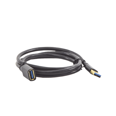 Cable Extensor USB 3.0 / 1 Metro / Macho-Hembra / 5 Gbps / Ultra Durabilidad / Núcleo de cobre estañado 28/22 AWG / Blindaje interior múltiple / Ideal para teclado, mouse , etc.