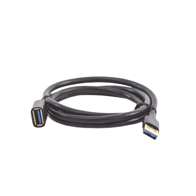 Cable Extensor USB 3.0 / 1 Metro / Macho-Hembra / 5 Gbps / Ultra Durabilidad / Núcleo de cobre estañado 28/22 AWG / Blindaje interior múltiple / Ideal para teclado, mouse , etc.