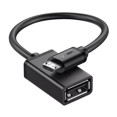 Adaptador OTG Micro USB Macho A USB 2.0 A Hembra