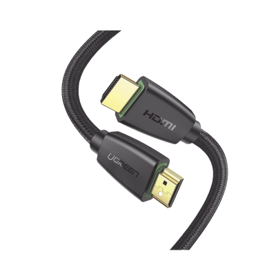 Cable HDMI 2.0  de Nylon Trenzado / 10 m / 4K@60Hz / HDR / 3D / HEC (Canal Ethernet HDMI) / ARC (Canal de Retorno de Audio / Color Profundo de 48 bits / Audio de 32 canales / HDCP 2.2 /Audio DTS: X / 18 Gbps / Blindaje de 4 capas