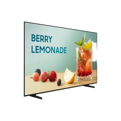 Televisor Smart Business Samsung 43" / 3 Años de garantia / 4K UHD (3840x2160) / Panel E-LED  / Brillo 300 nit / WiFi 5 y Bluetooth 5.3 / Smart TV Tizen / Crystal Processor 4K / HDR10+ / Sonido 20W 2CH / Operación 16/7