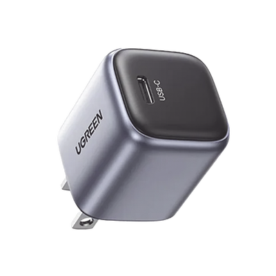 Cargador Mini de 20W | 1 USB-C de Carga Rápida | Tecnología GaN II | Carga Inteligente | Múltiple Protección  | Mayor Eficiencia Energética | Tamaño Compacto.