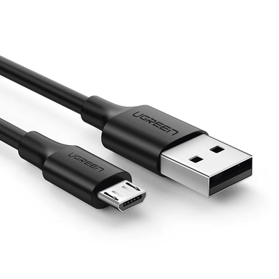 Cable USB-A a Micro USB | 2 Metros | Tecnología de Carga Rápida Qualcomm / QC 3.0/2.0 | Recarga hasta 18W | Transmisión de Datos hasta 480Mbps | Tecnología de Carga Segura | Hasta 5,000 Flexiones | ABS y PVC de Alta Duraci&oacu