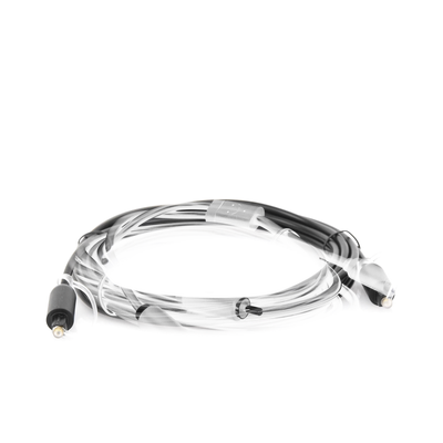 Cable Óptico Toslink (S/PDIF) de Alta Calidad para Audio Digital / 3 Metros / Tapa de Proteccion / Dolby 7.1 Canales / Diseño Durable / Plug & Play / Color Negro