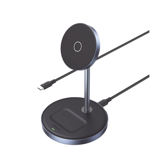 Cargador inalámbrico 20W UGREEN 2 en 1