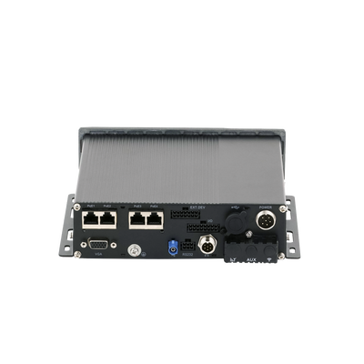 NVR Móvil de 8 Canales de 2 Megapixel / 4 Puertos PoE / 2 Bahías de Disco Duro / Incluye Modulo GPS / conector RJ45