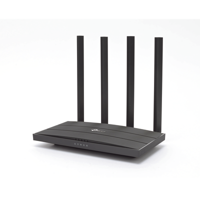 Router inalámbrico AC 1200 doble banda 1 puerto WAN 10/100/1000 Mbps Y  4 puertos LAN 10/100/1000 Mbps