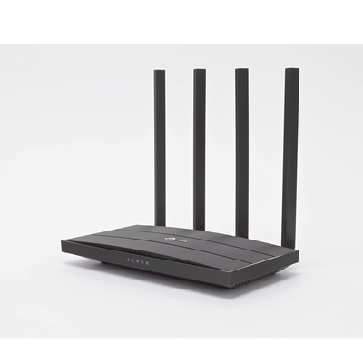 Router inalámbrico AC Wave 2 1900 doble banda 1 puerto WAN 10/100/1000 Mbps y 4 puertos LAN 10/100/1000 Mbps, MIMO 3X3, Beamforming