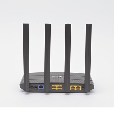 Router inalámbrico AC Wave 2 1900 doble banda 1 puerto WAN 10/100/1000 Mbps y 4 puertos LAN 10/100/1000 Mbps, MIMO 3X3, Beamforming