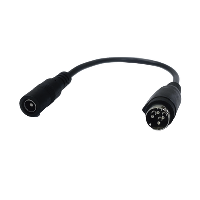 Adaptador Universal DC Hembra a Minidin 4 Pines Macho / Recomendado para DVR´s epcom / HIKVISION