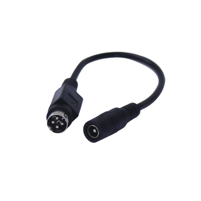 Adaptador Universal DC Hembra a Minidin 4 Pines Macho / Recomendado para DVR´s epcom / HIKVISION
