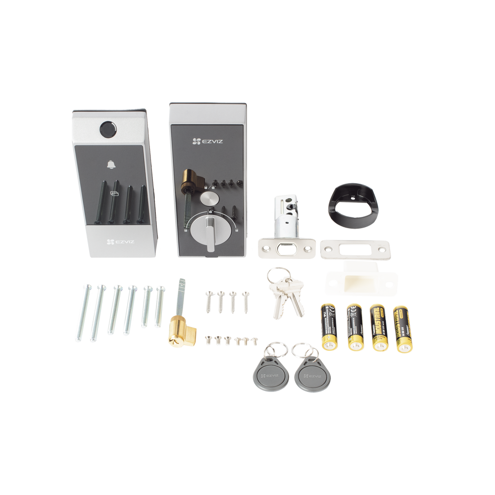 Cerradura Inteligente / Apertura Remota / Huella / Tag / Llave Mecanica / Contraseña Temporal Ideal Para Airbnb /  Modo de Privacidad / Alerta en caso de Forzado / Control Remoto desde la App / Uso Interior