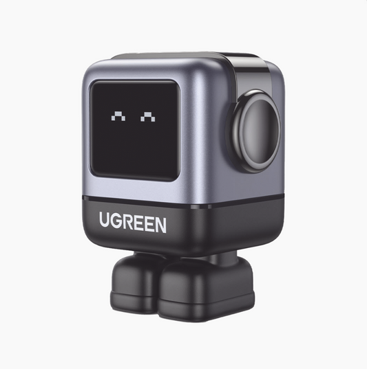 Cargador Robot GaN de 65W serie Nexode / 3 Puertos de Carga Rápida / 2 USB-C / 1 USB-A / Tecnología GaN II / Power Delivery 3.0 / Quick Charge 4.0 / Chip Confiable y Carga Inteligente / Optimiza la Experiencia de Carga / Carcasa Ignifuga