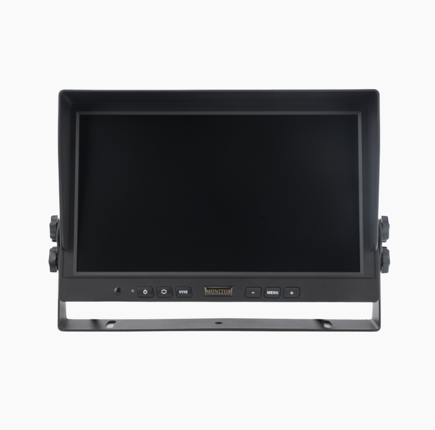 Monitor y Botones de 10.1" LCD / Compatible con DVR Móvil HIKVISION / Conector VGA