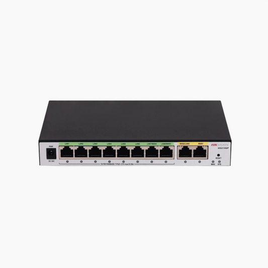 Router Gigabit PoE, Ideal para Access Point, 8 Puertos Gigabit PoE+, 2 Puertos WAN