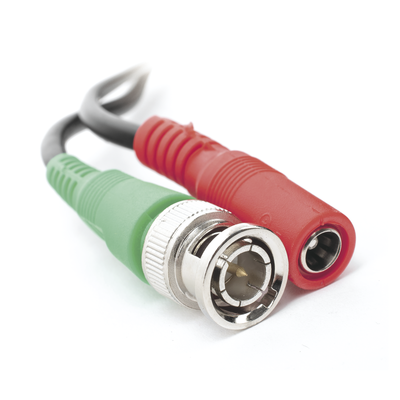 Cable coaxial ( BNC RG59 ) + Alimentación / SIAMÉS / 10 Metros / Aleación Cobre + Aluminio CCA / Para Cámaras 4K  / Uso interior y exterior