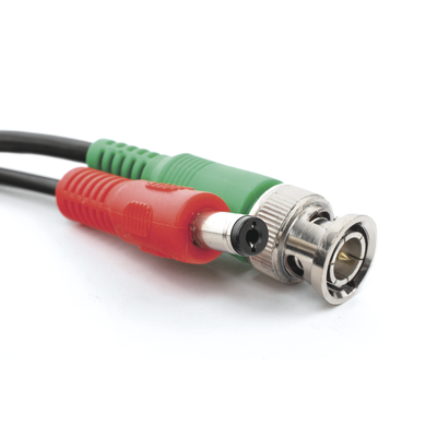 Cable coaxial ( BNC RG59 ) + Alimentación / SIAMÉS / 10 Metros / 100 % COBRE / Para Cámaras 4K  / Uso interior y exterior