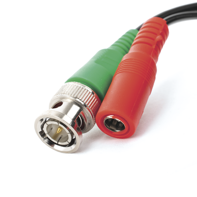 Cable coaxial ( BNC RG59 ) + Alimentación / SIAMÉS / 5 Metros / 100 % COBRE / Para Cámaras 4K  / Uso interior y exterior