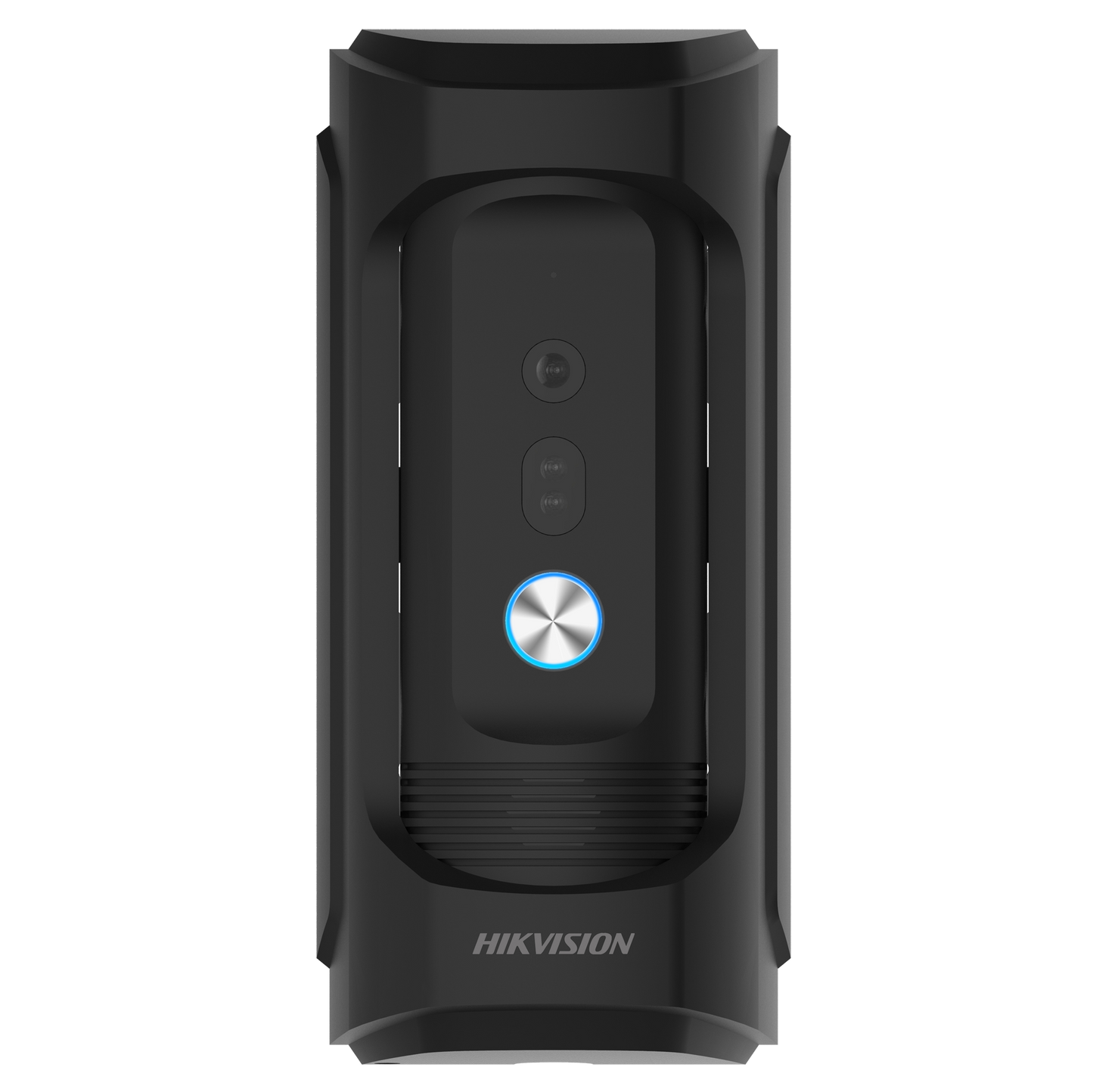 Frente de Calle IP 2 Megapixel / Uso Rudo / Antivandálico IK09 y Exterior IP65 / PoE Estándar / 3 mts IR / Compatible con Monitor IP HIKVISION o Llamada Directo a App