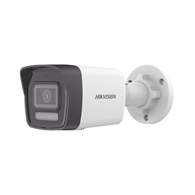 Bala IP 4 Megapixel / Lente 2.8 mm / Dual Light (30 mts IR + 20 mts Luz Blanca) / Micrófono Integrado / ACUSENSE Lite / Exterior IP67 / H.265 / PoE / ONVIF / Micro SD