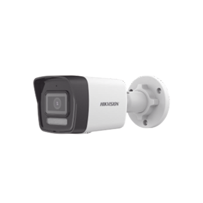 Bala IP 6 Megapixel / Lente 2.8 mm / Dual Light (30 mts IR + 20 mts Luz Blanca) / Micrófono Integrado / ACUSENSE Lite / Exterior IP67 / H.265 / PoE / ONVIF / Micro SD