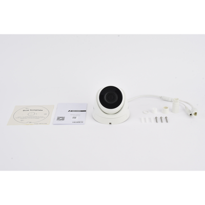 Turret IP 4 Megapixel / Lente 2.8 mm / 30 mts IR / WDR 120 dB / Exterior IP67 / Hik-Connect P2P / H.265+ / PoE / ONVIF