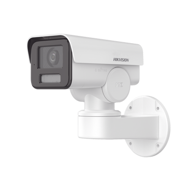 Bala IP PTZ 4 Megapixel / Lente Mot. 2.8 a 12 mm  / Luz IR 50 mts / WDR 120 dB  / PoE / IP66 / Microfono Integrado / Micro SD / Ultra Baja Iluminación