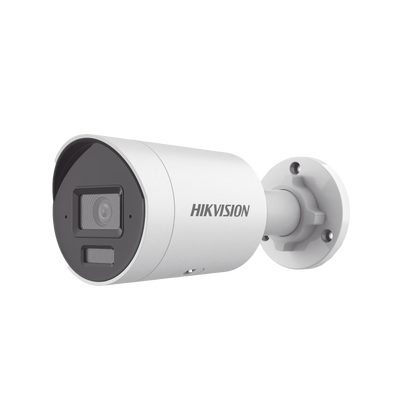 Bala IP 6 Megapixel / Lente 2.8 mm / 40 mts IR EXIR /Exterior IP67 / WDR 120 dB / PoE / Micrófono Integrado / Videoanaliticos (Filtro de Falsas Alarmas) / Metal / MicroSD / ONVIF