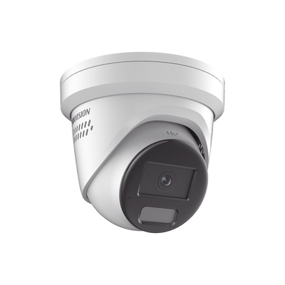 [ PROTECCIÓN ACTIVA ] Turret IP 4 Megapixel / Imagen a Color 24/7 / Lente 2.8 mm / Luz Blanca 40 mts / Exterior IP67 / Luz Intermitente y Alerta de Audio / Micrófono Integrado / Videoanaliticos (Filtro de Falsas Alarmas) / WDR 130 dB / Captu