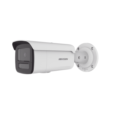 Bala IP 4 Megapixel / Lente 2.8 mm / 80 mts IR EXIR / Exterior IP67 / WDR 120 dB / PoE / ACUSENSE (Evita Falsas Alarmas) / MicroSD / ONVIF