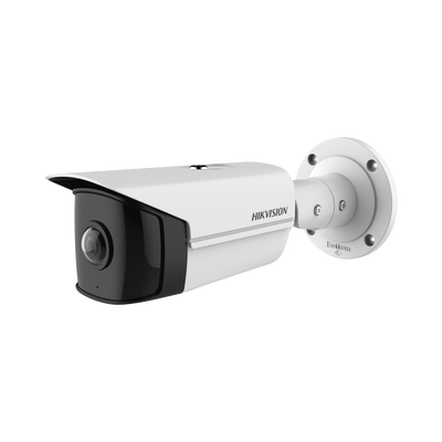 Bala IP 4 Megapixel / Serie PRO + / Panorámica 180° / 20 mts IR EXIR / WDR / Exterior IP67 / Vídeo Analíticos / PoE / Onvif