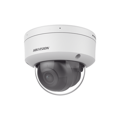 Domo IP 4 Megapixel / Lente 2.8 mm / Dual Light (40 mts IR + 40 mts Luz Blanca ) / Darkfighter S / Exterior IP67 / IK10 / Microfono Integrado / WDR 130 dB / AcuSense / Captura Facial / HEOP