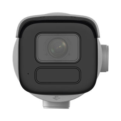 Bala IP 6 Megapixel / Lente Mot. 2.7 a 13.5 mm / 60 mts IR EXIR / Exterior IP67 / IK10 / ACUSENSE / DARKFIGHTER / Captura Facial / PoE+ / Micro SD / Audio y Alarmas I/O