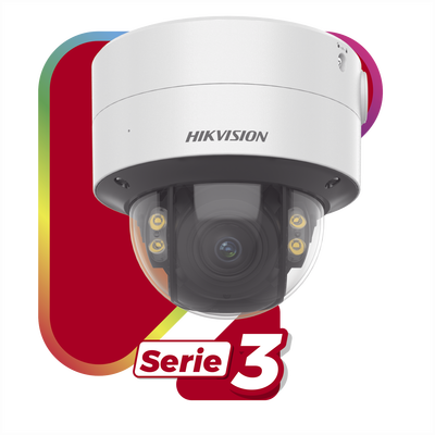 Domo IP 4 Megapixel / Imagen a Color 24/7 / Lente 2.8 - 12 mm / Luz Blanca 40 mts / WDR 130 dB / Exterior IP67 / IK10 / Captura Facial / Videoanaliticos / AcuSense