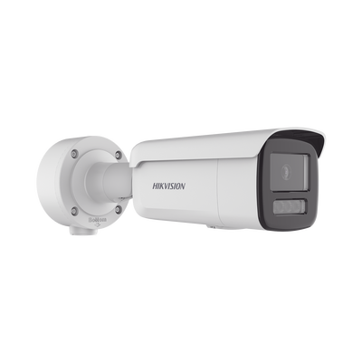 Bala IP 4 Megapixel / Lente 4 mm / Dual Light (60 mts IR + 60 mts Luz Blanca ) / Darkfighter S / Exterior IP67  / WDR 130 dB / AcuSense / Captura Facial / HEOP