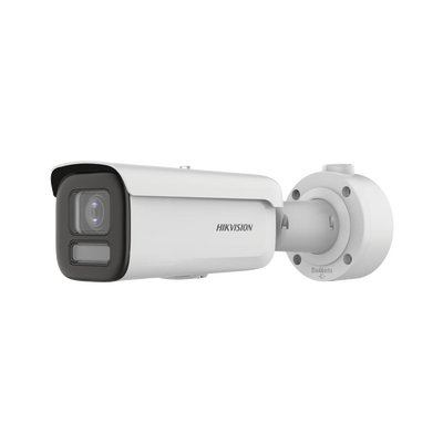 Bala IP 8 Megapixel / Lente 4 mm / Dual Light (60 mts IR + 60 mts Luz Blanca ) / Darkfighter S / Exterior IP67  / WDR 130 dB / AcuSense / Captura Facial / HEOP