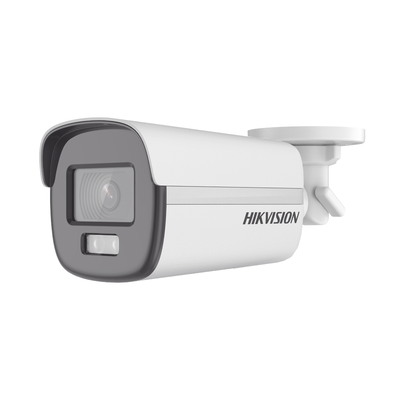 Bala TURBOHD 2 Megapixel (1080p) / Imagen a Color 24/7 (ColorVu) / Lente 3.6 mm / METAL / Luz Blanca 40 mts / Exterior IP67 / TVI-AHD-CVI-CVBS / dWDR