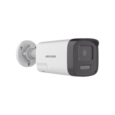[Audio Bidireccional + Dual Light + ColorVu] Bala TURBOHD 3K  (5 Megapixel) / Lente 3.6 mm / 40 mts IR EXIR + 40 mts Luz Blanca / Micrófono y Bocina Integrado / Exterior IP67 / dWDR