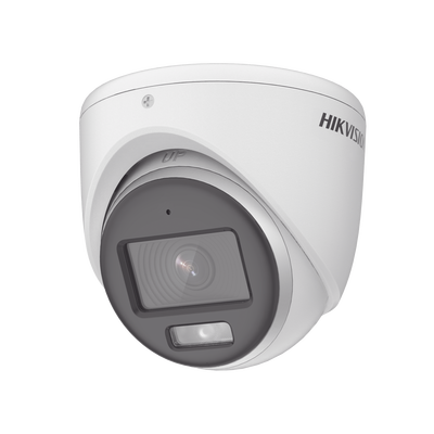 Turret TURBOHD 3K (5 Megapixel) / Micrófono Integrado / Lente 2.8 mm / Imagen a Color 24/7 (ColorVu) / 20 mts Luz Blanca / Exterior IP67 / dWDR / 4 Tecnologías