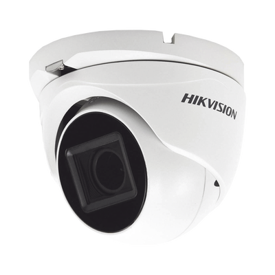 Eyeball TURBOHD 4K (8 Megapixel) / Lente Mot. 2.7 a 13.5 mm / IR EXIR 60 mts / Exterior IP67 / dWDR / TVI-AHD-CVI-CVBS / 9 a 15 Vcc