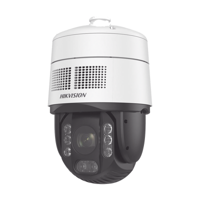 [ PROTECCIÓN ACTIVA ] Domo PTZ IP 4 Megapixel / 32X Zoom / 200 mts IR / ACUSENSE (Evita Falsas Alarmas) / IP66 / IK10 / Alerta Audible y Luz Estroboscópica / Autoseguimiento 2.0 / Hi-PoE / DARKFIGHTER / Rapid Focus / MicroSD