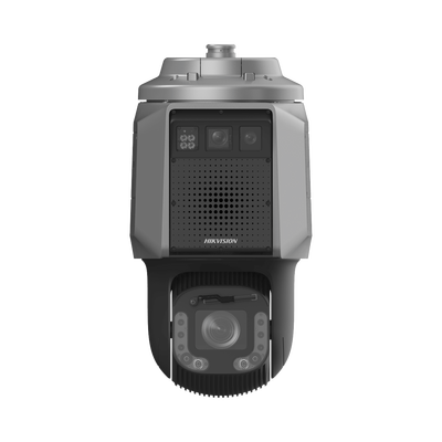 Cámara PTZ con Radar Triple Cámara Integrada / Detección de Intrusión por Radar / Rango de Detección 500 m / 32x Zoom Óptico / IP67