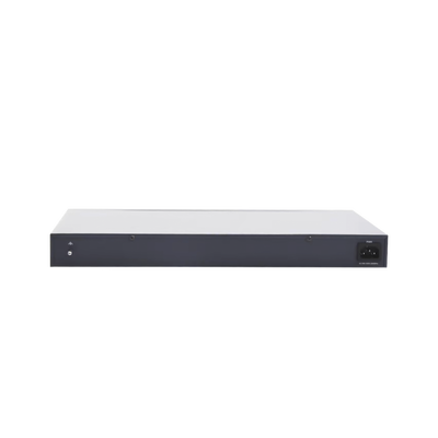 Switch Monitoreable PoE+ / 16 puertos 10/100 Mbps PoE+ / 2 puertos 10/100/1000 Mbps + 2 puertos SFP de Uplink / PoE hasta 250 metros / conexión remota desde Hik-PartnerPro / 230 W