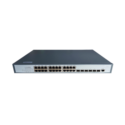 Switch Gigabit / Administrable Capa 3 / 24 puertos 10/100/1000 Mbps / 6 puertos SFP+ 10 G de Uplink.