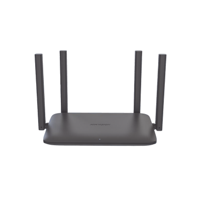 Router Inalámbrico WISP / Wifi 6 / Hasta 1500 Mbps / Doble Banda AC (2.4 GHz y 5 GHz) / 4 Puertos 10/100/1000 Mbps /  4 Antenas Omnidireccional de 20 dBi / Interior