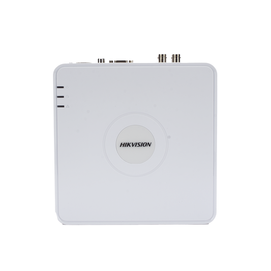 DVR 4 Canales TurboHD + 1 Canal IP / 2 Megapixel (1080p) Lite / Acusense Lite (Evita Falsas Alarmas) / Audio por Coaxitron / 1 Bahia de Disco Duro / H.265+ / Salida de Vídeo Full HD
